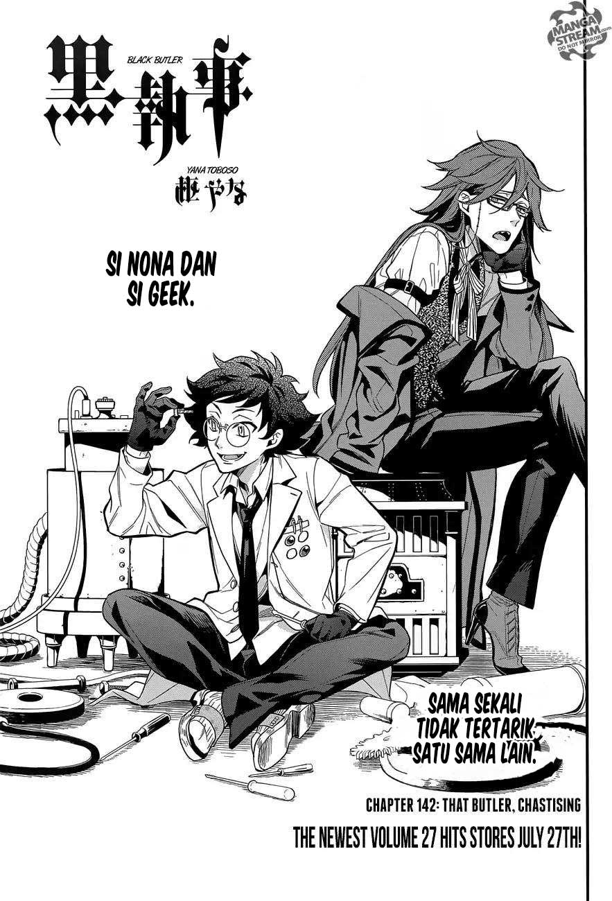 Kuroshitsuji Bab 142 halaman 2