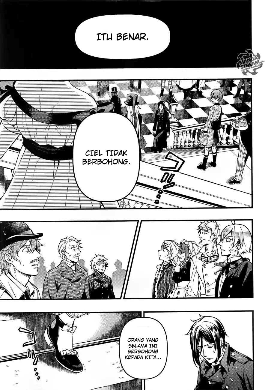 Kuroshitsuji Bab 142 halaman 17