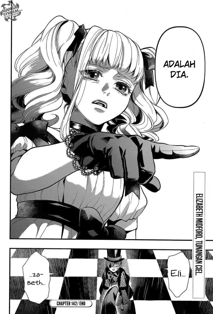 Kuroshitsuji Bab 142 halaman 18