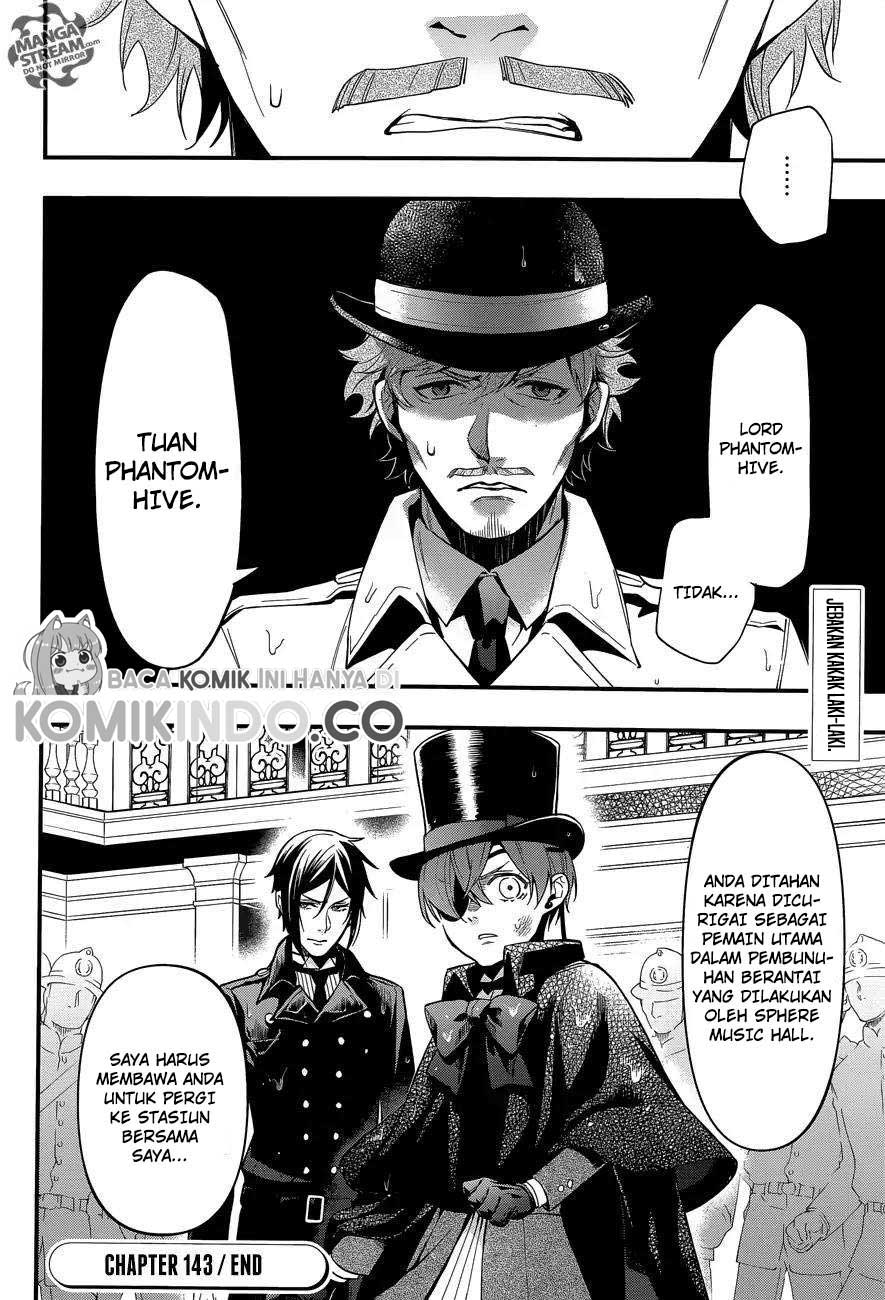 Kuroshitsuji Bab 143 halaman 17