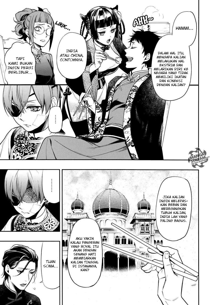 Kuroshitsuji Bab 147 halaman 17