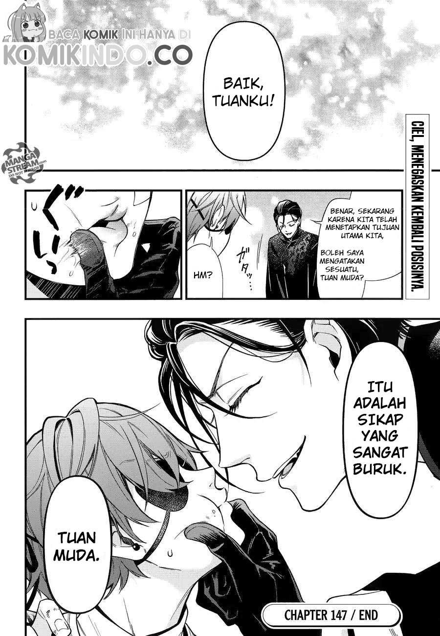 Kuroshitsuji Bab 147 halaman 28