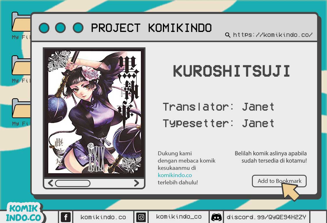 Kuroshitsuji Bab 152 halaman 1