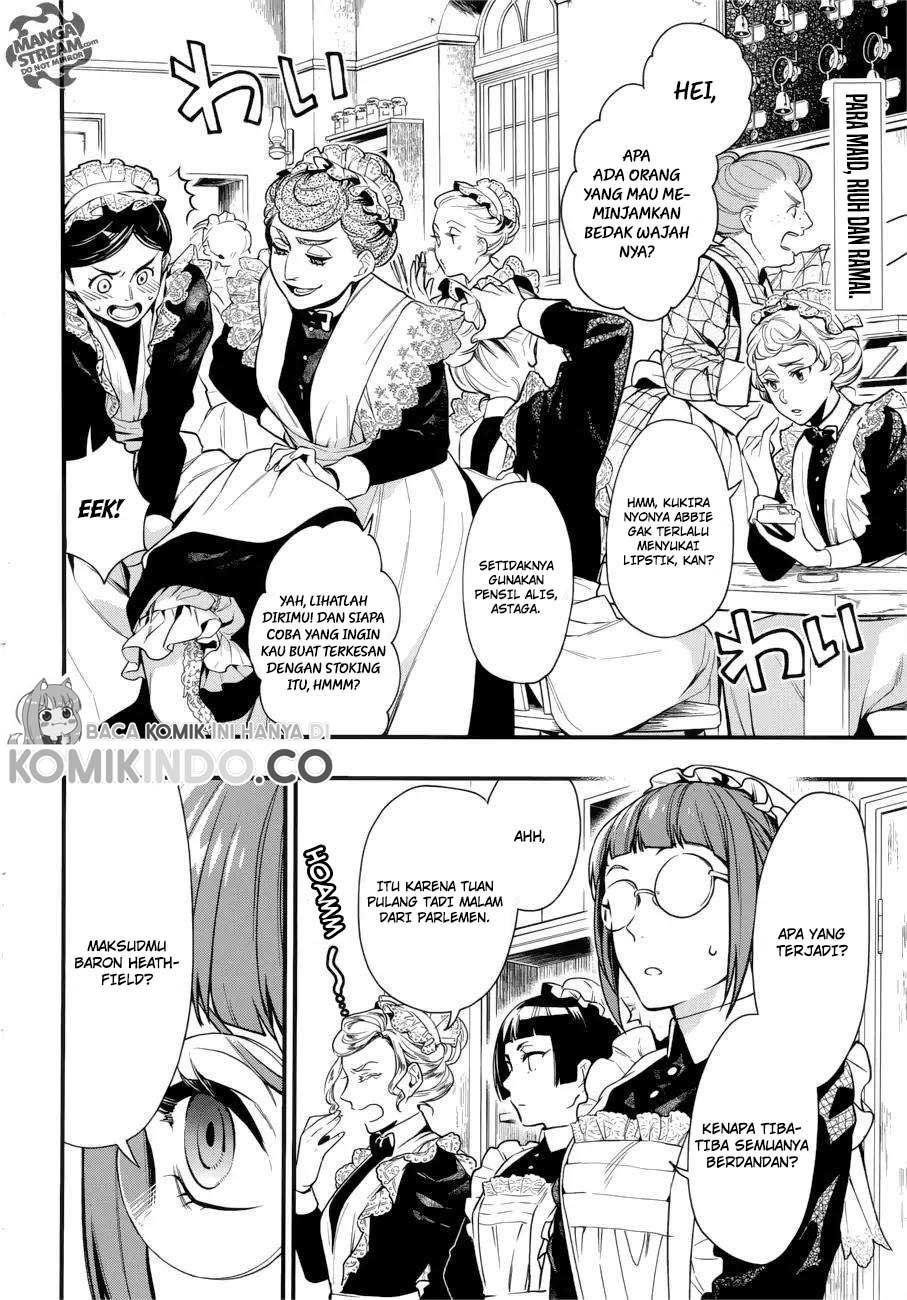 Kuroshitsuji Bab 154 halaman 3