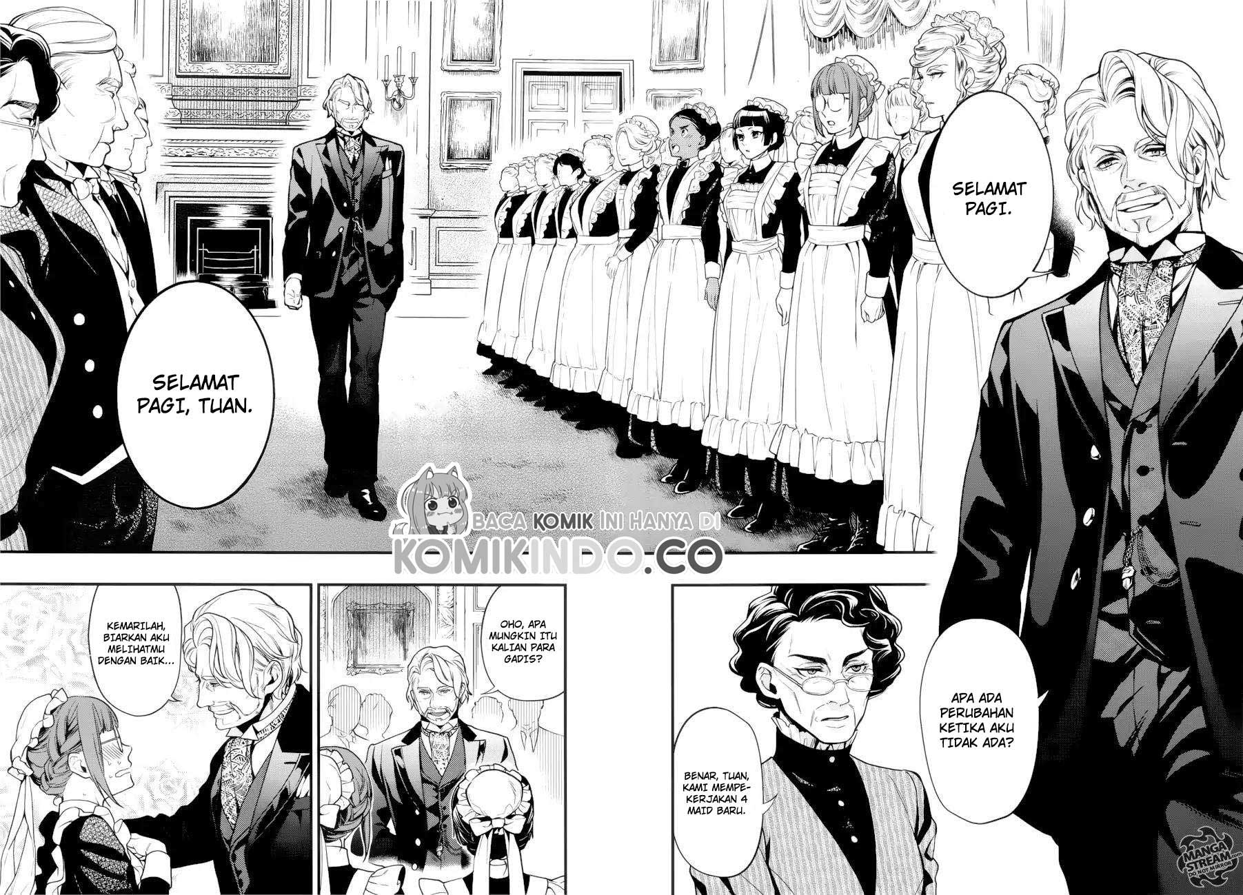 Kuroshitsuji Bab 154 halaman 5