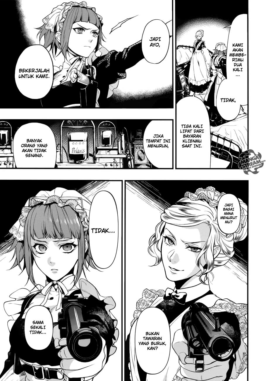 Kuroshitsuji Bab 156 halaman 17
