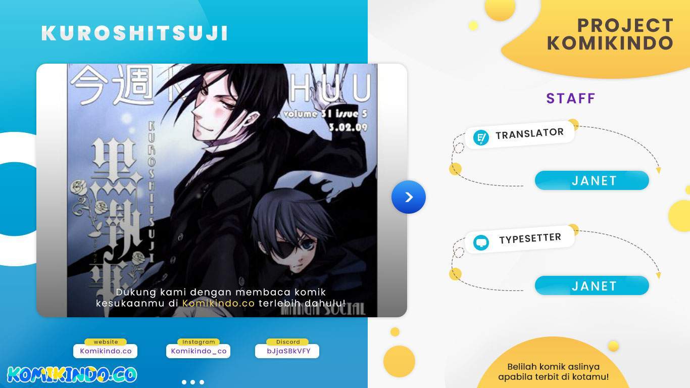 Kuroshitsuji Bab 178 halaman 1