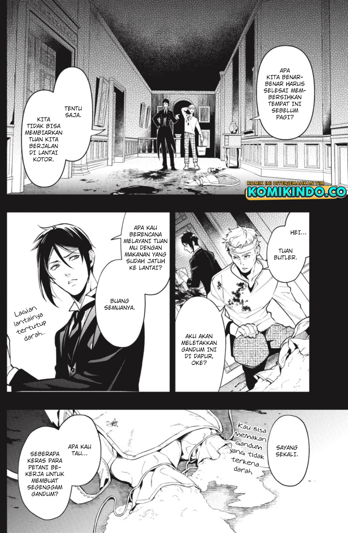 Kuroshitsuji Bab 182 halaman 3