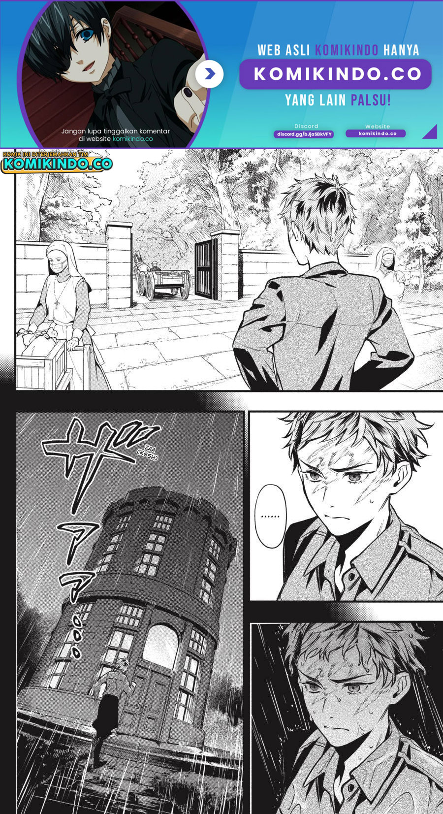 Kuroshitsuji Bab 187 halaman 3