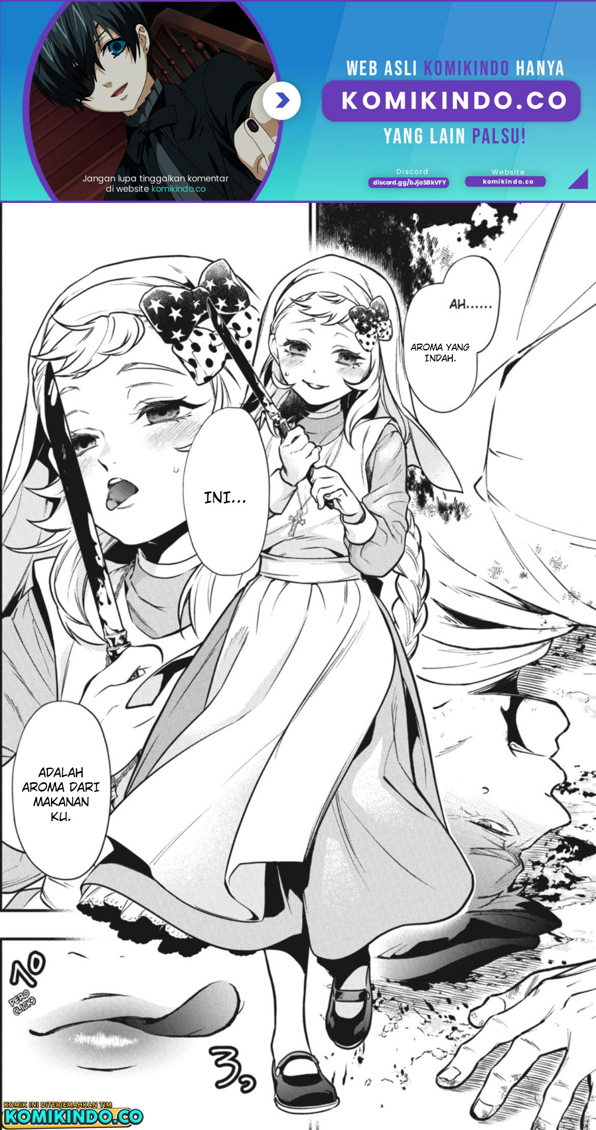 Kuroshitsuji Bab 188 halaman 3