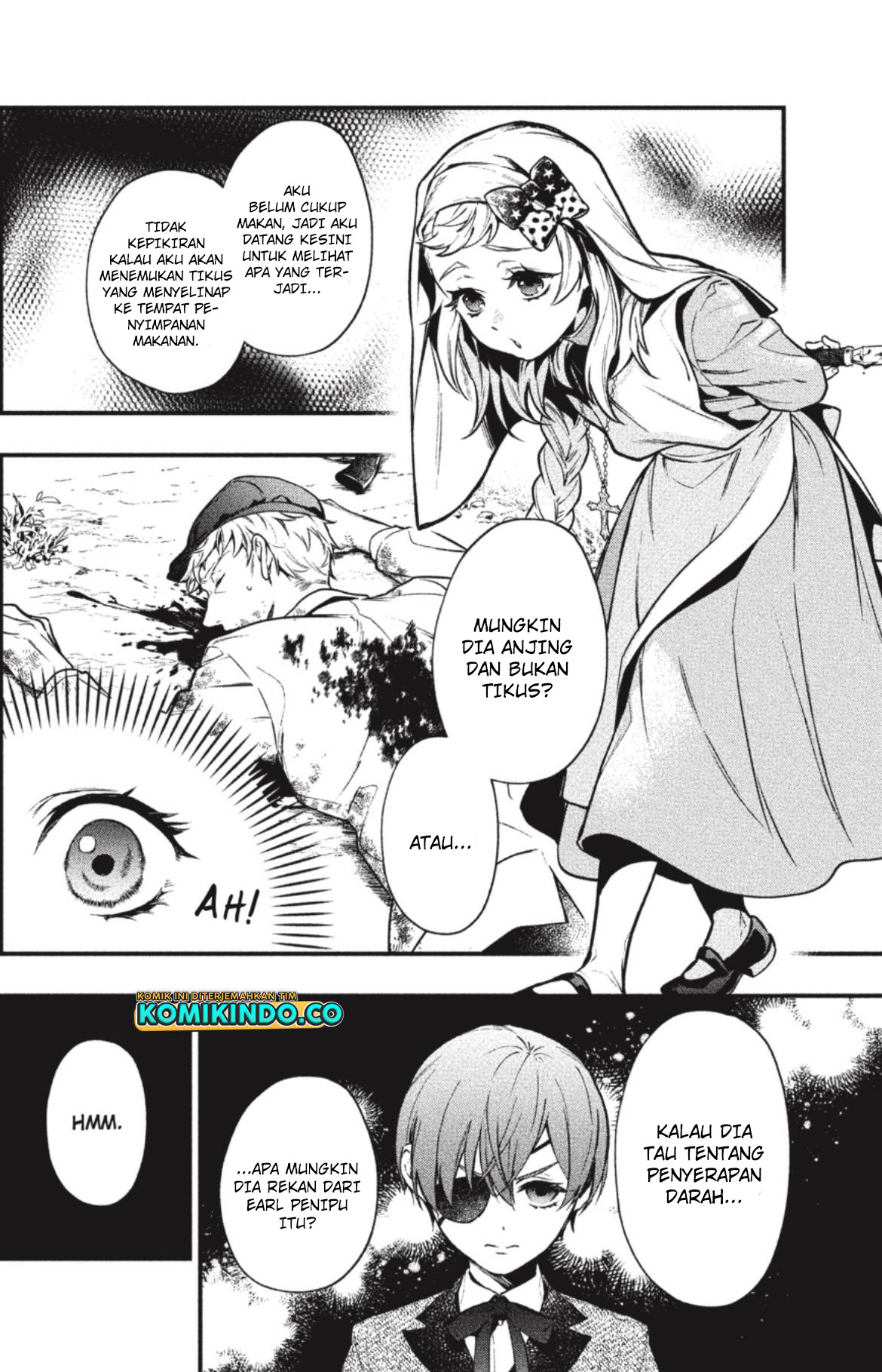 Kuroshitsuji Bab 188 halaman 5