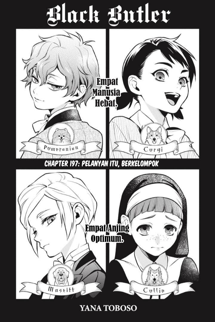Kuroshitsuji Bab 197 halaman 3