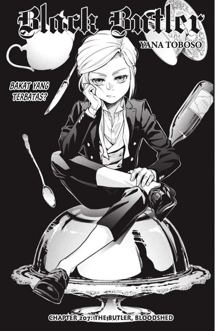 Kuroshitsuji Bab 207 halaman 3