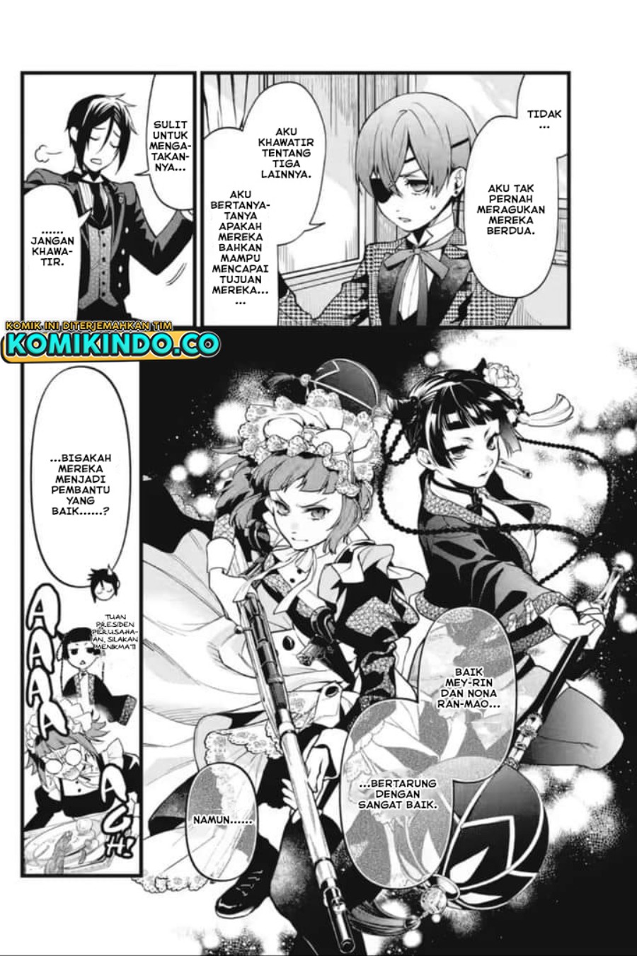 Kuroshitsuji Bab 212 halaman 11