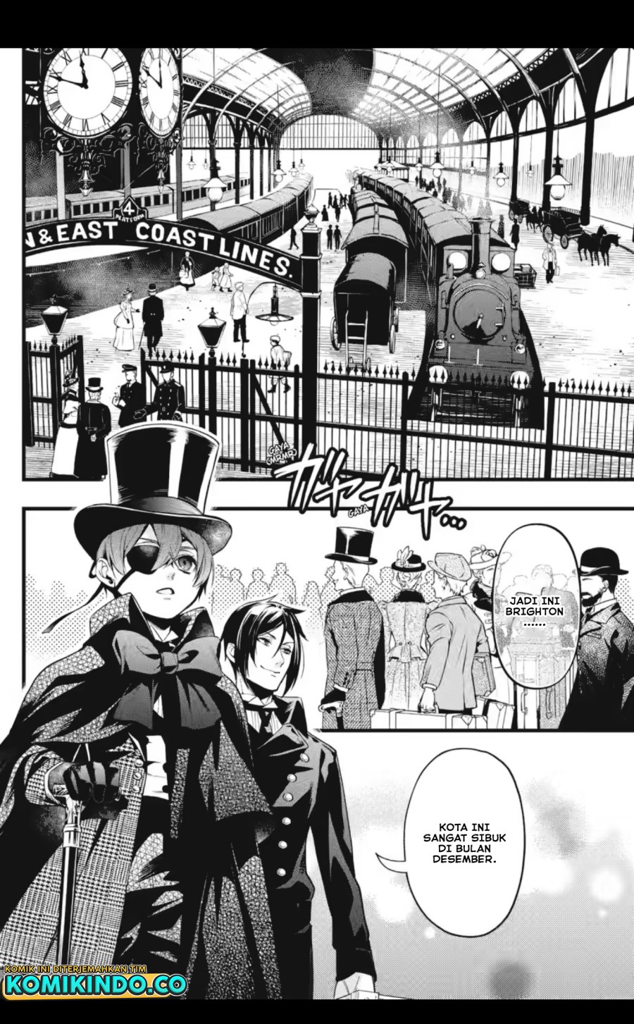 Kuroshitsuji Bab 213 halaman 3