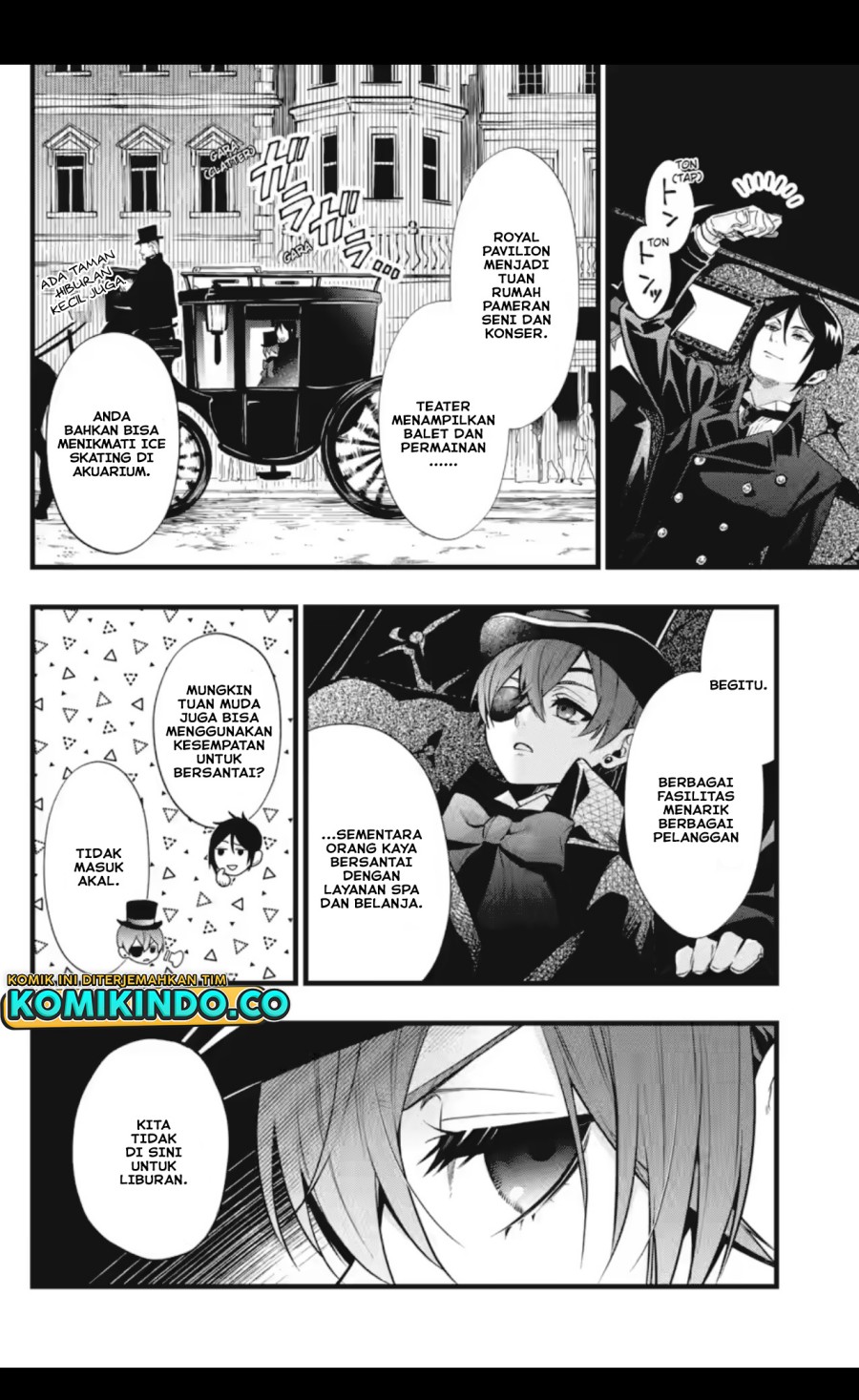 Kuroshitsuji Bab 213 halaman 5