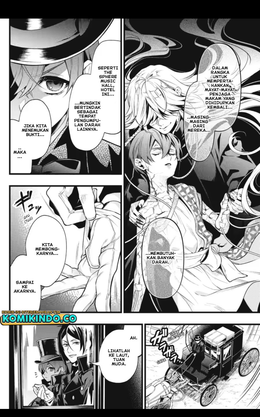 Kuroshitsuji Bab 213 halaman 7