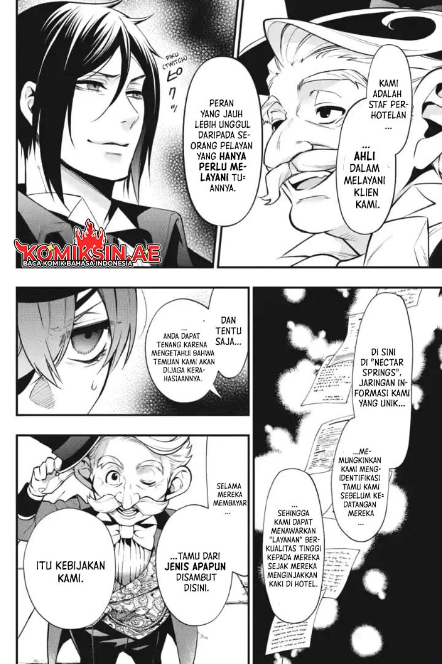 Kuroshitsuji Bab 214 halaman 5