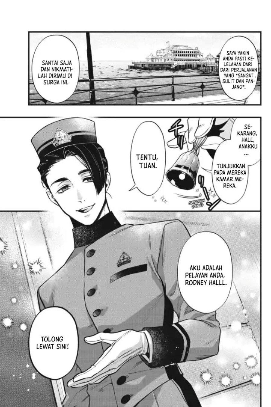 Kuroshitsuji Bab 214 halaman 6
