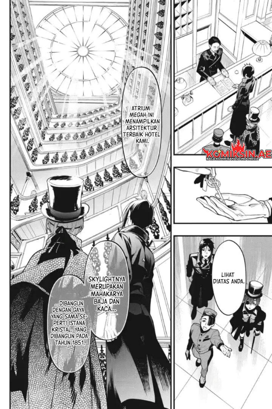 Kuroshitsuji Bab 214 halaman 8