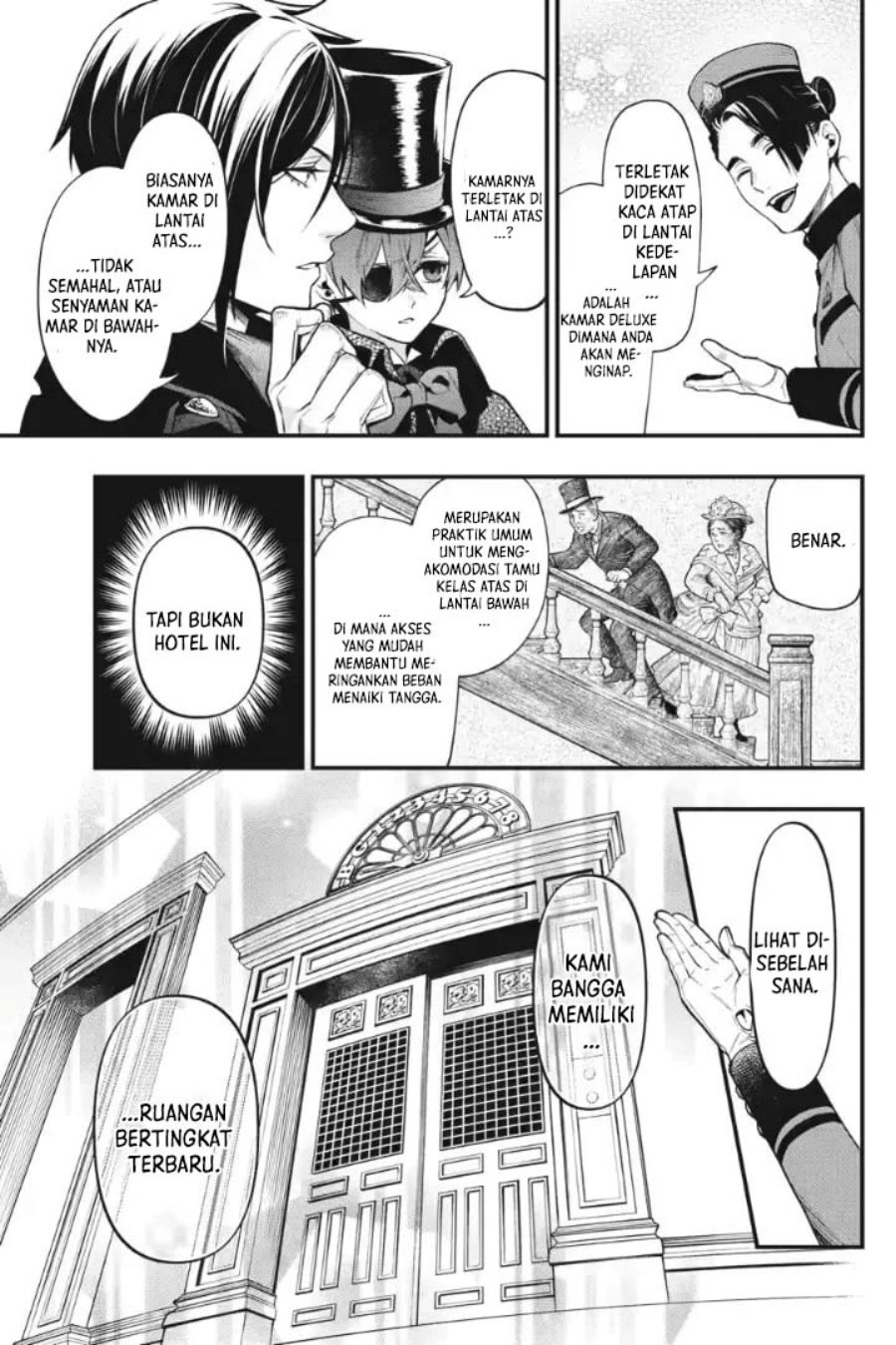 Kuroshitsuji Bab 214 halaman 9