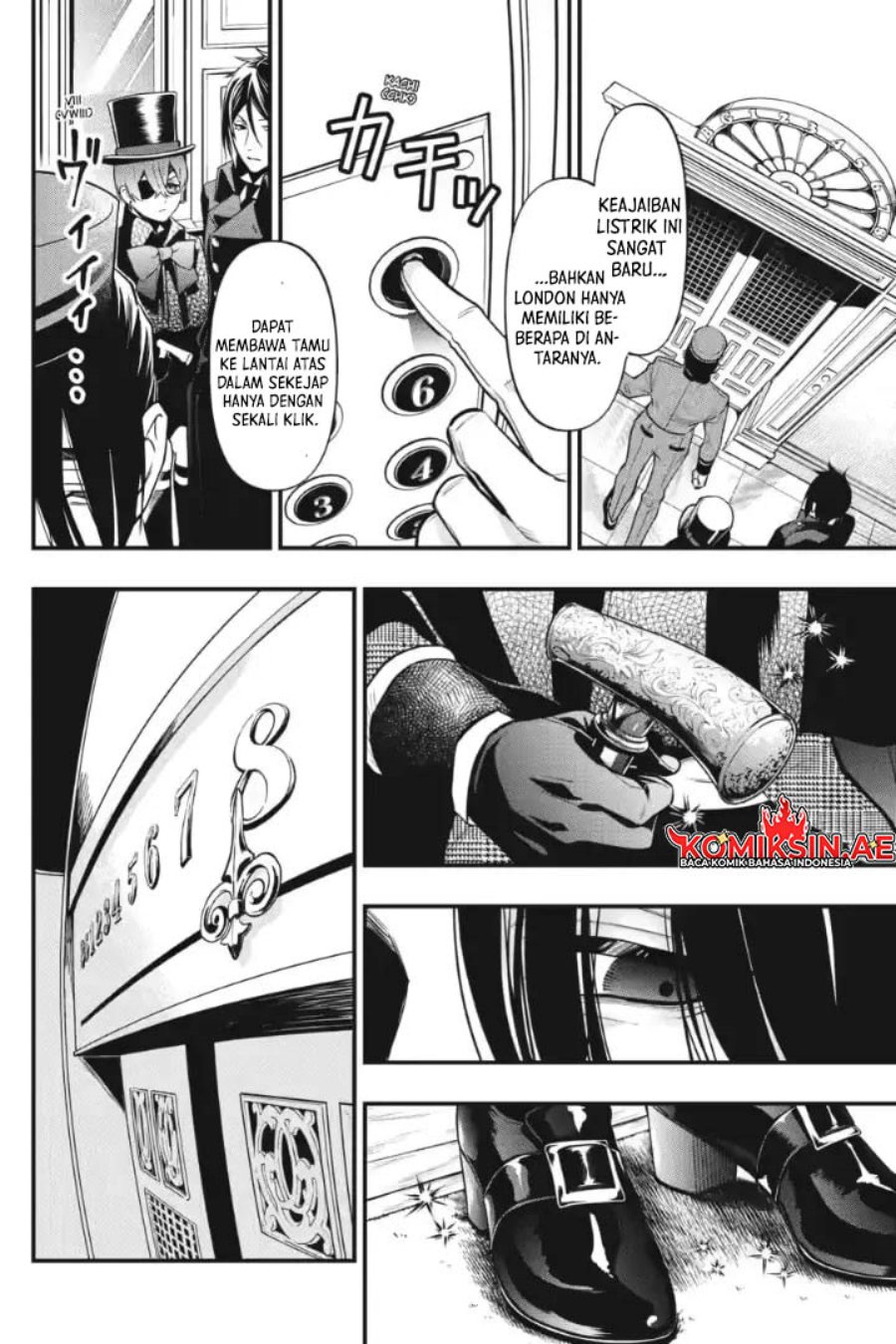 Kuroshitsuji Bab 214 halaman 10