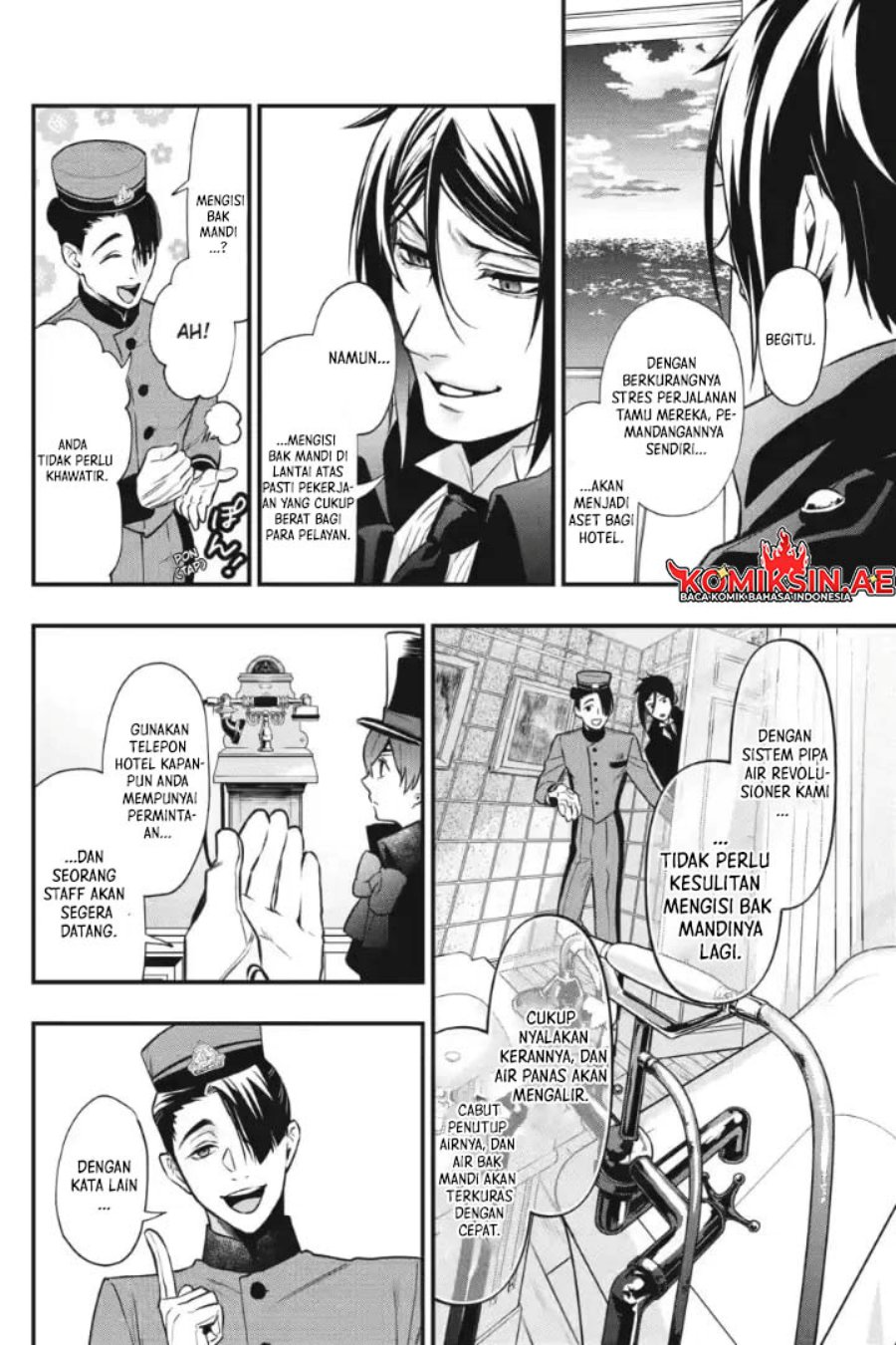 Kuroshitsuji Bab 214 halaman 12