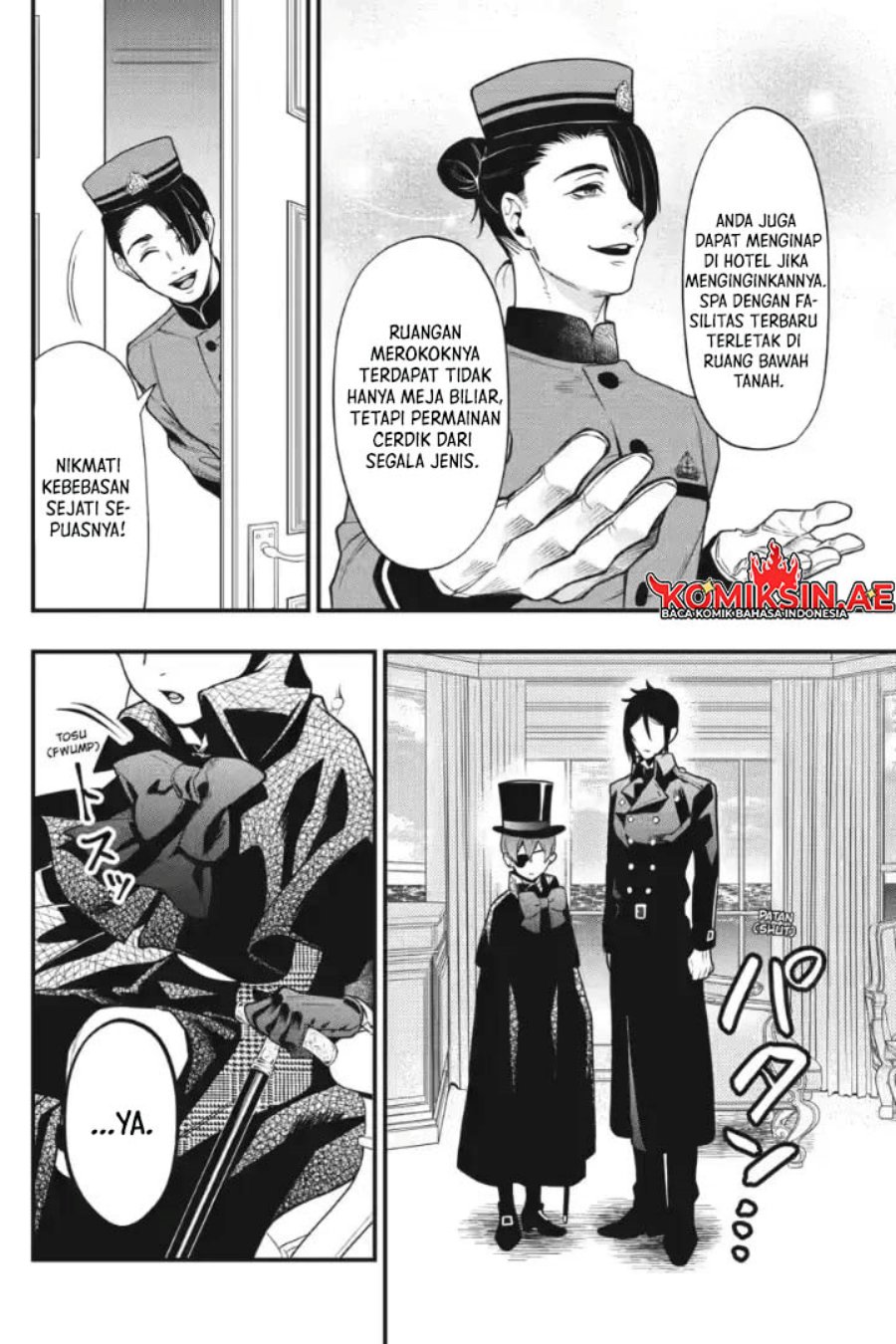 Kuroshitsuji Bab 214 halaman 16