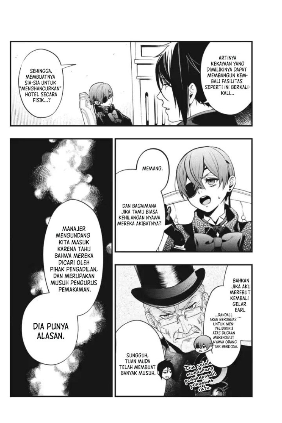 Kuroshitsuji Bab 214 halaman 20
