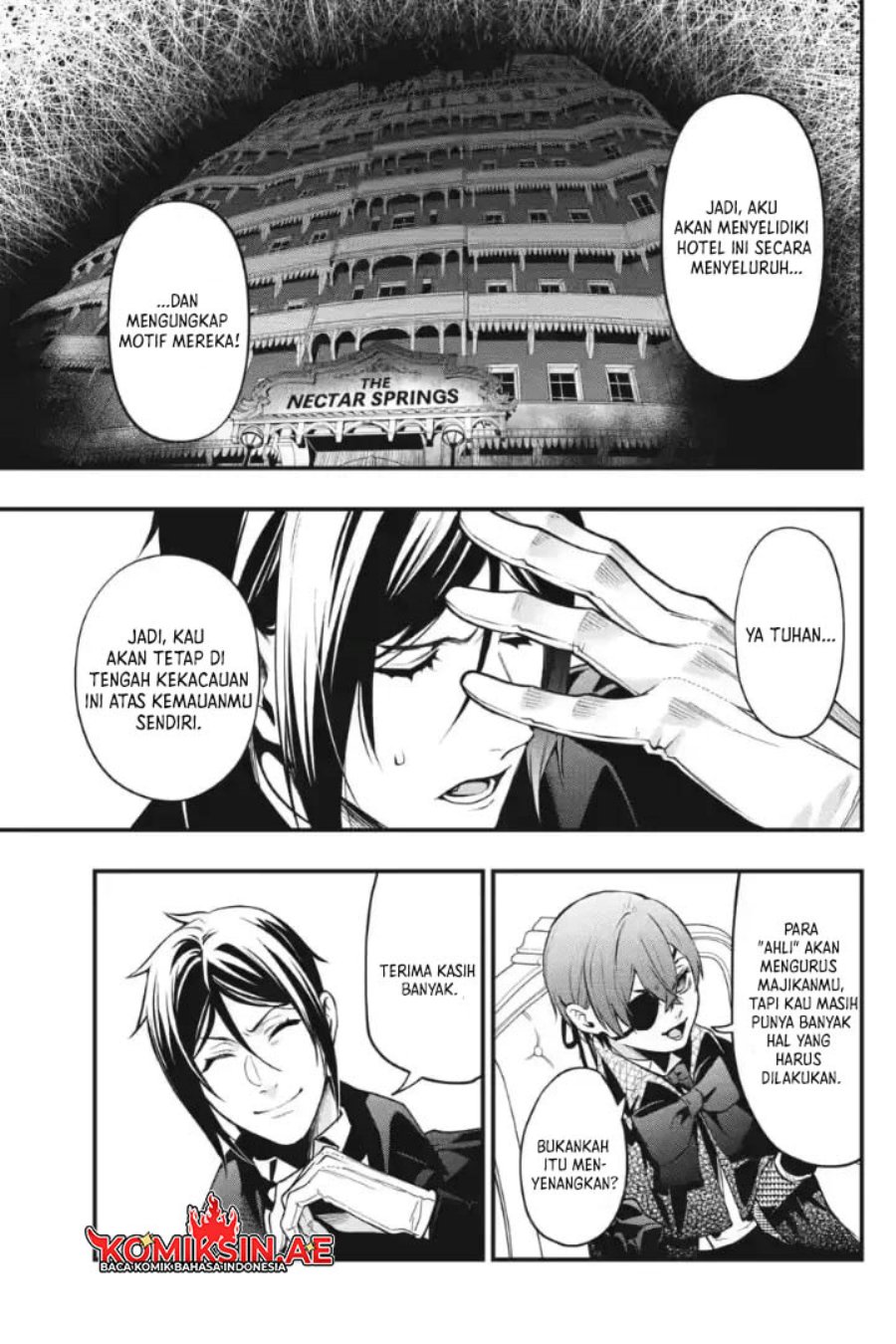 Kuroshitsuji Bab 214 halaman 21