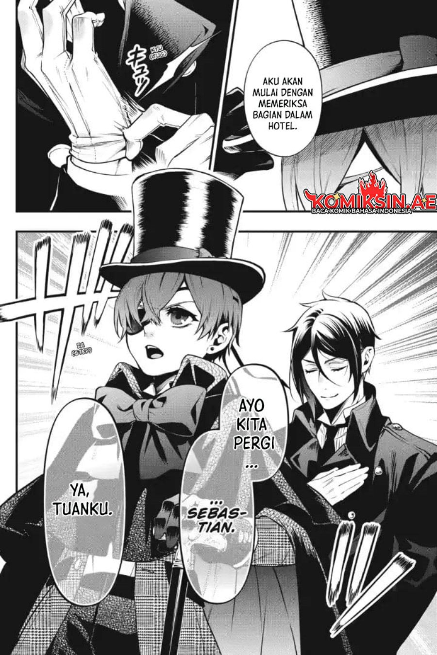 Kuroshitsuji Bab 214 halaman 22
