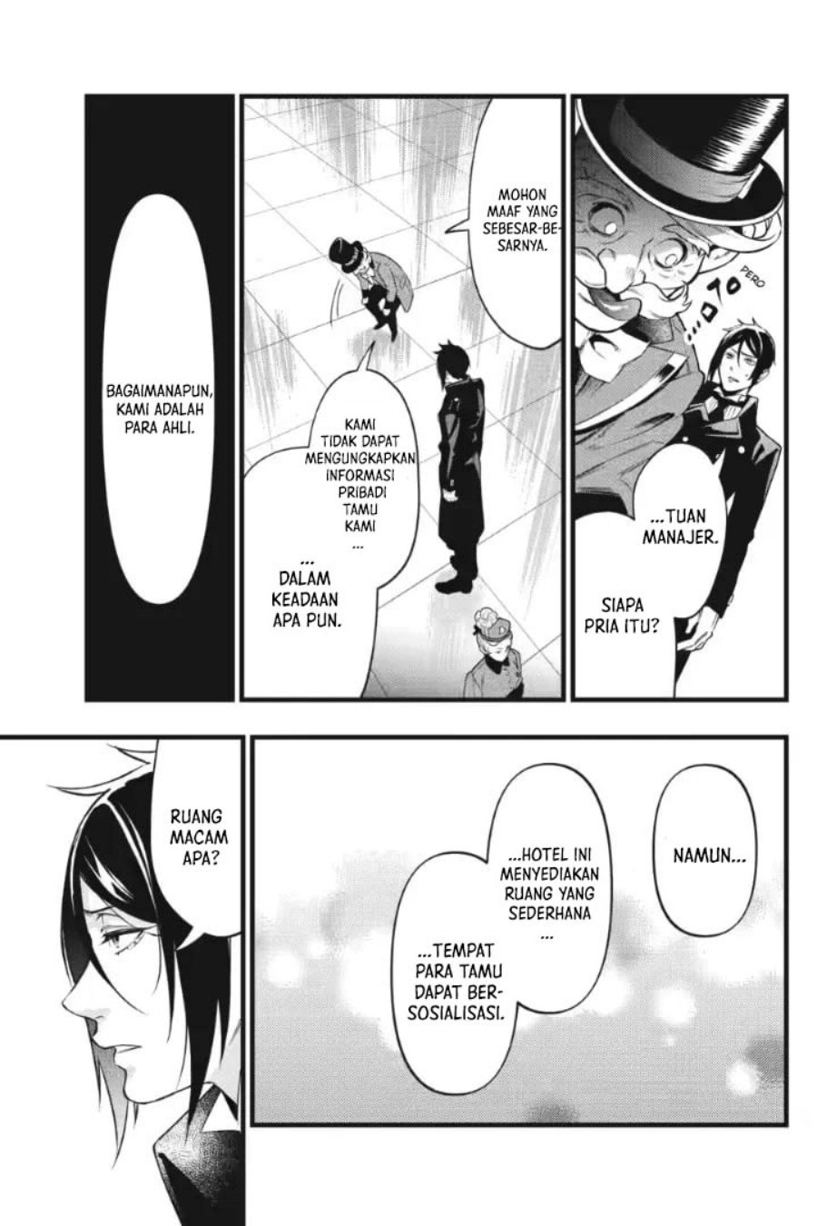Kuroshitsuji Bab 215 halaman 18