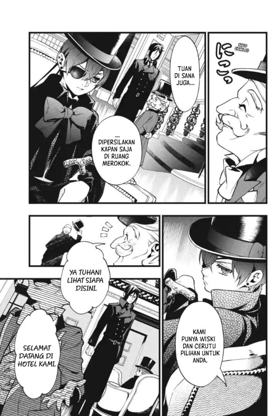 Kuroshitsuji Bab 215 halaman 20