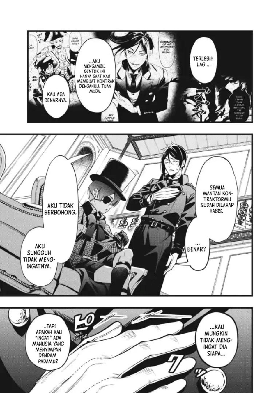 Kuroshitsuji Bab 215 halaman 22