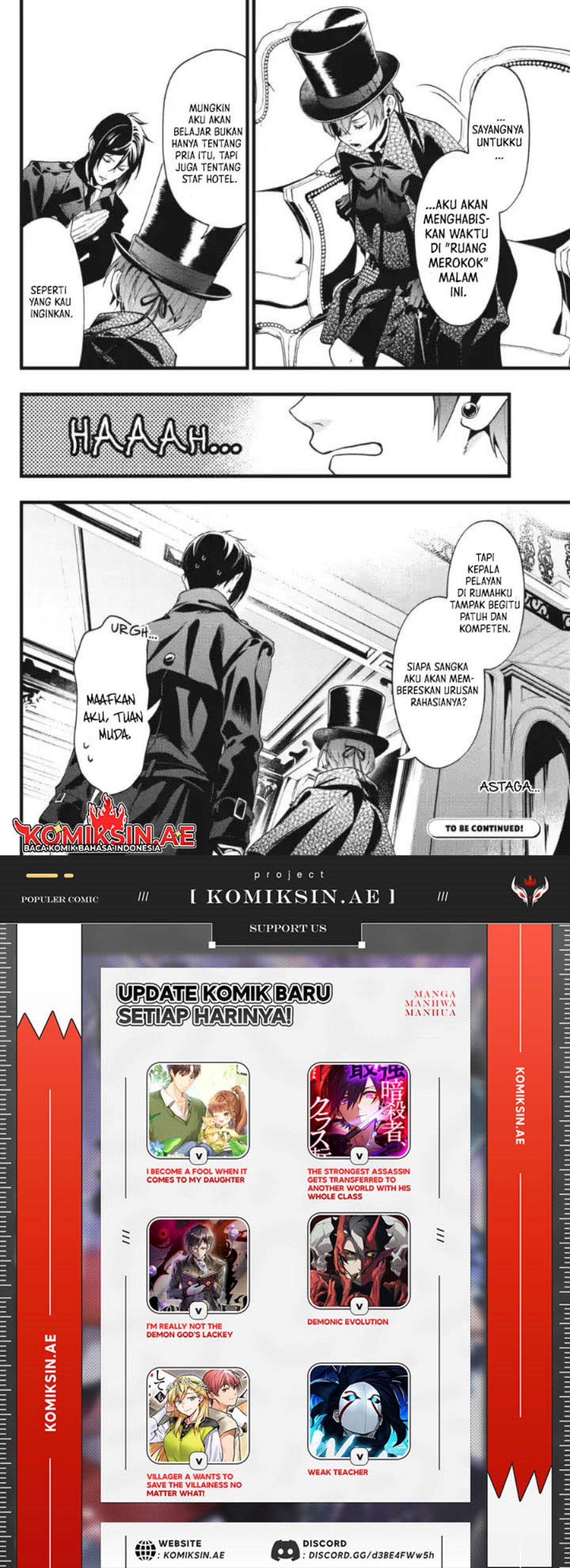 Kuroshitsuji Bab 215 halaman 25