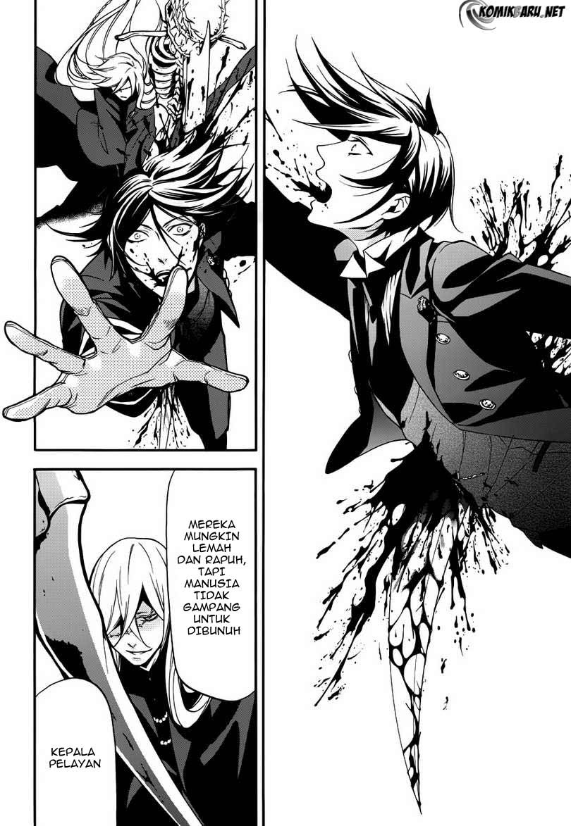 Kuroshitsuji Bab 61 halaman 22