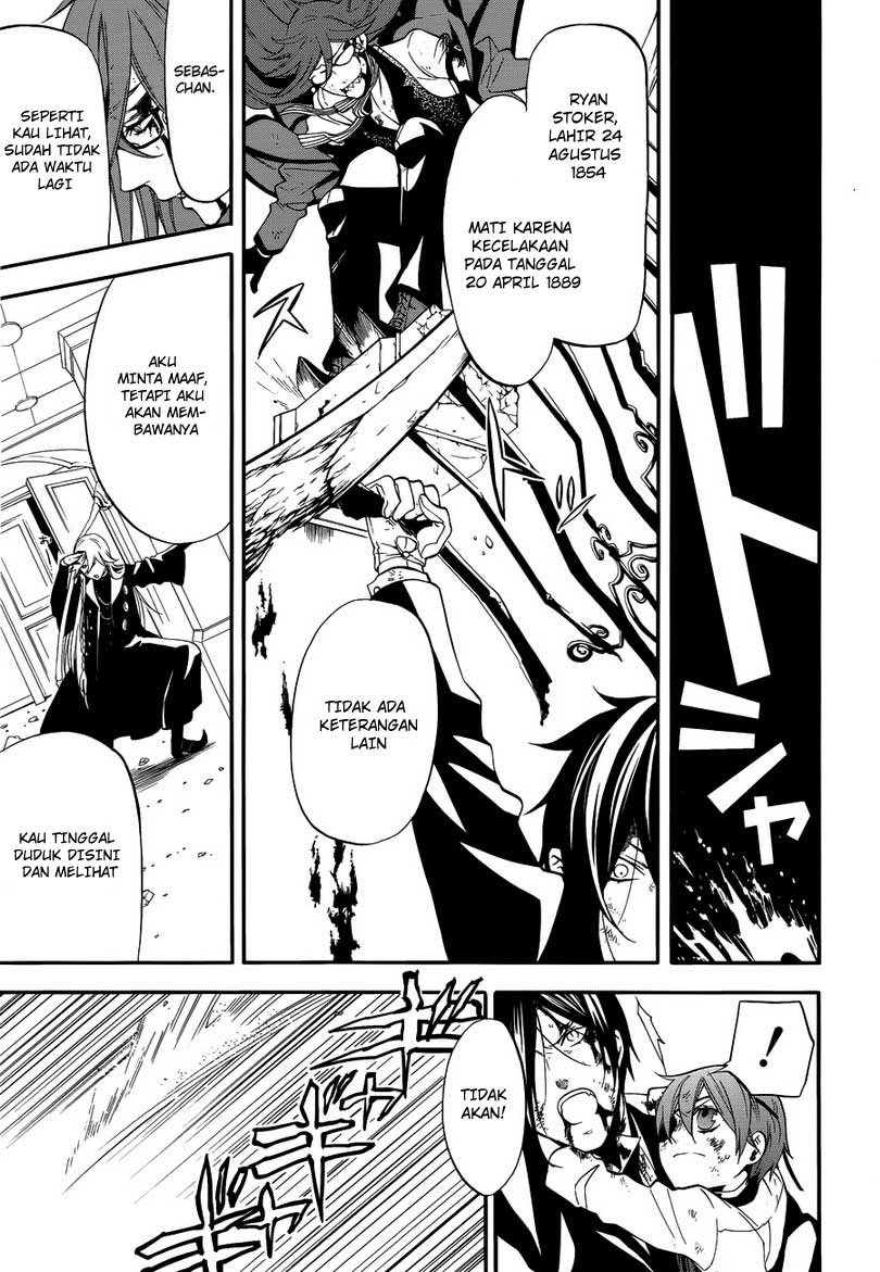 Kuroshitsuji Bab 64 halaman 10