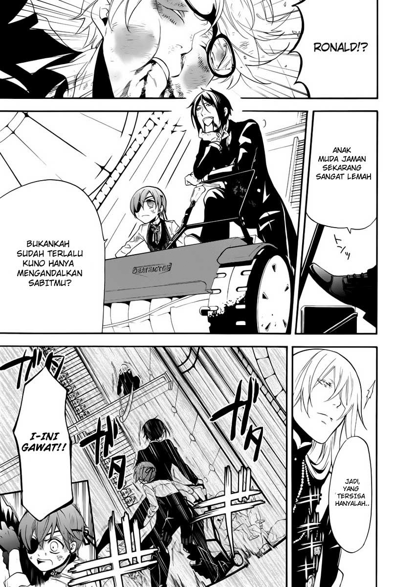 Kuroshitsuji Bab 64 halaman 20