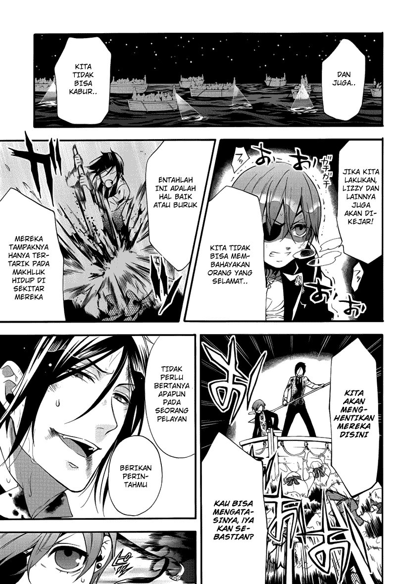 Kuroshitsuji Bab 65 halaman 21