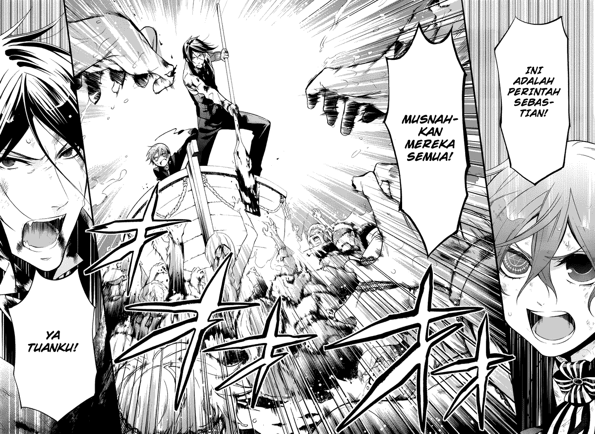 Kuroshitsuji Bab 65 halaman 22