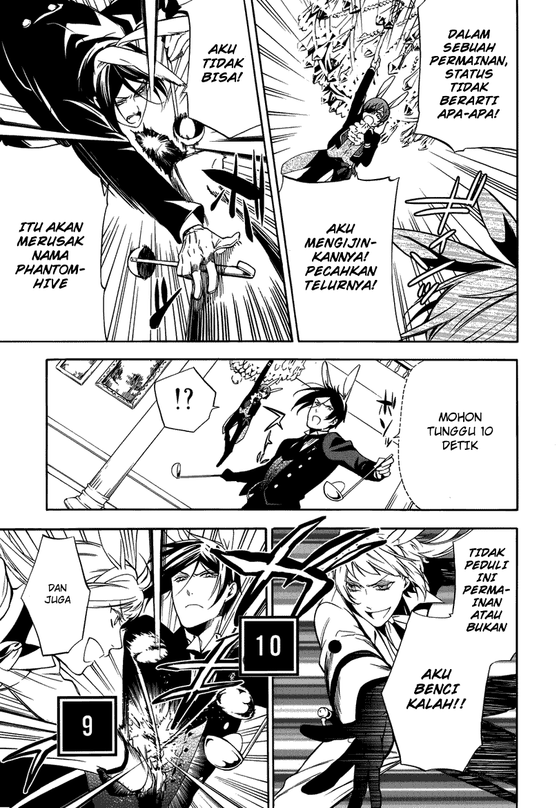 Kuroshitsuji Bab 66 halaman 33