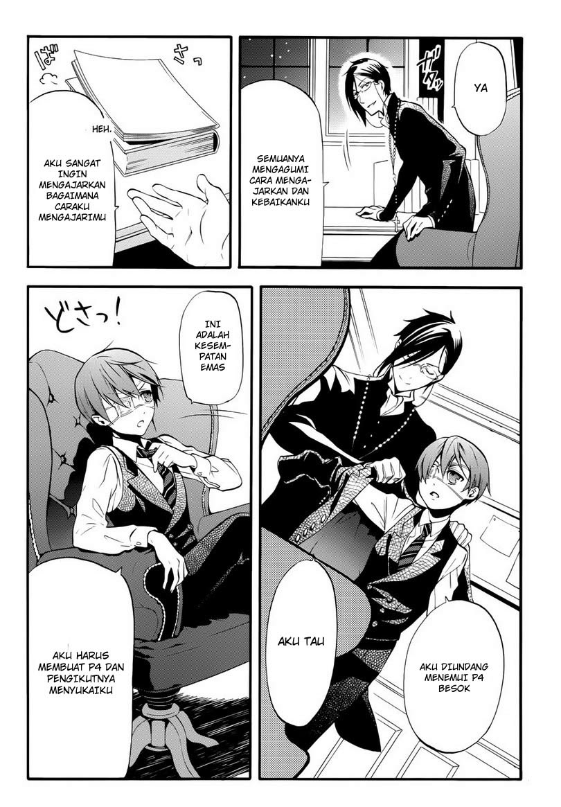 Kuroshitsuji Bab 69 halaman 28