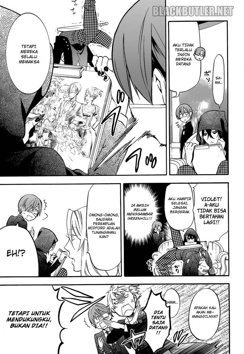 Kuroshitsuji Bab 74 halaman 21