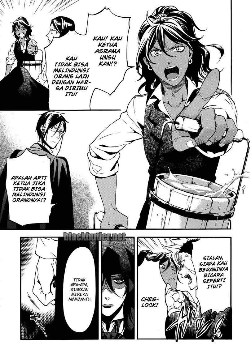 Kuroshitsuji Bab 75 halaman 16