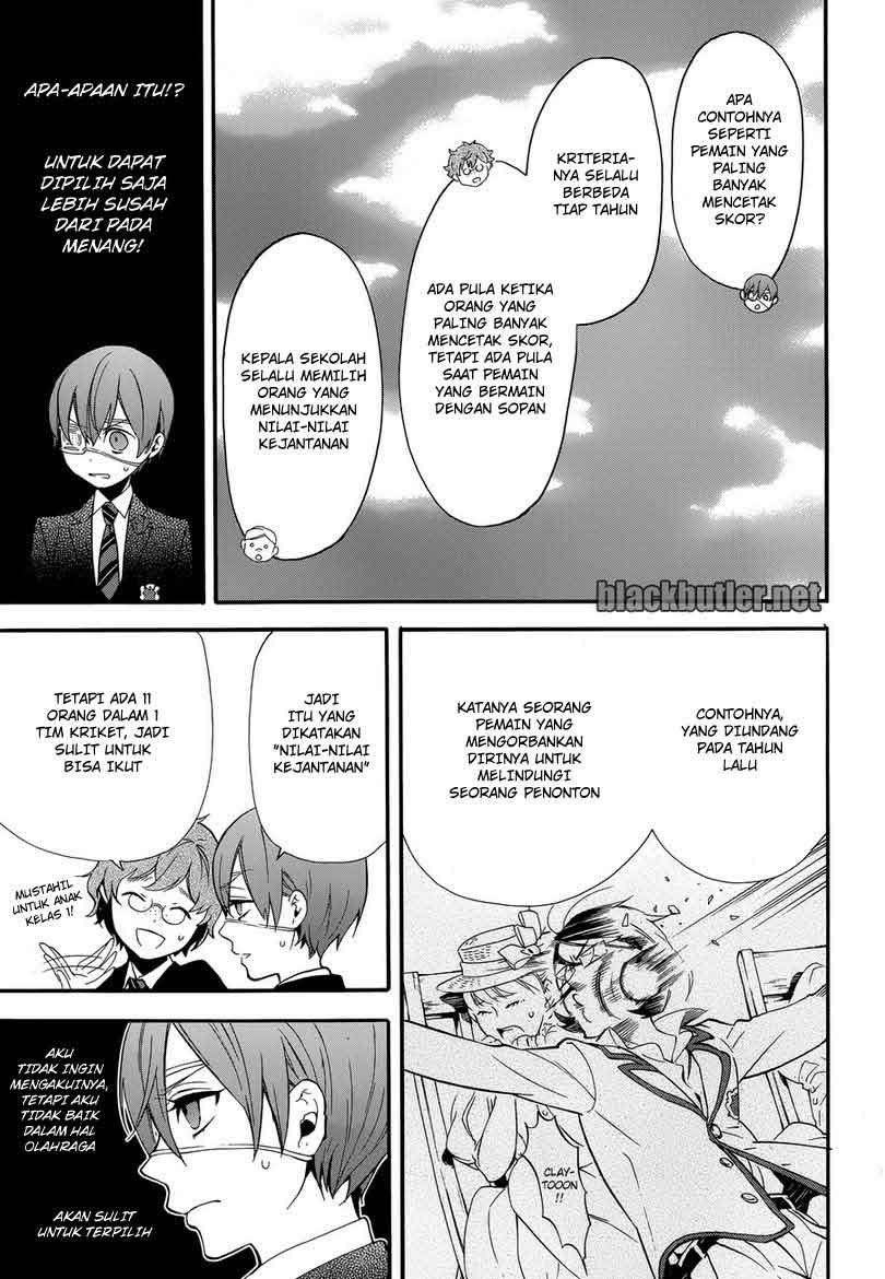Kuroshitsuji Bab 75 halaman 20