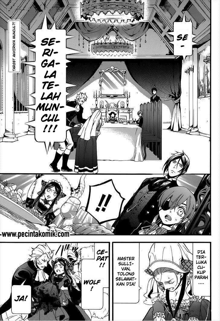 Kuroshitsuji Bab 89 halaman 3