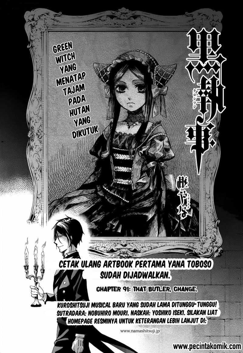 Kuroshitsuji Bab 91 halaman 3