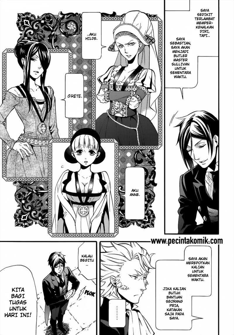 Kuroshitsuji Bab 91 halaman 9