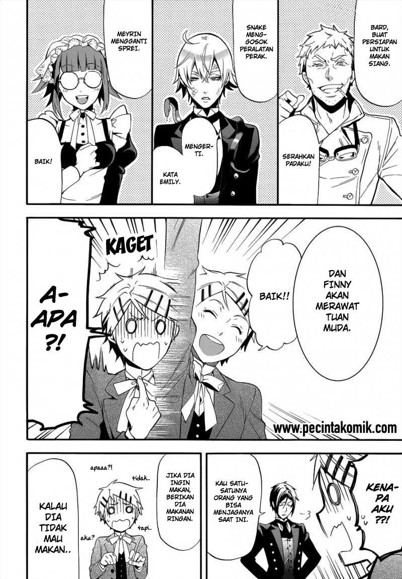 Kuroshitsuji Bab 91 halaman 10