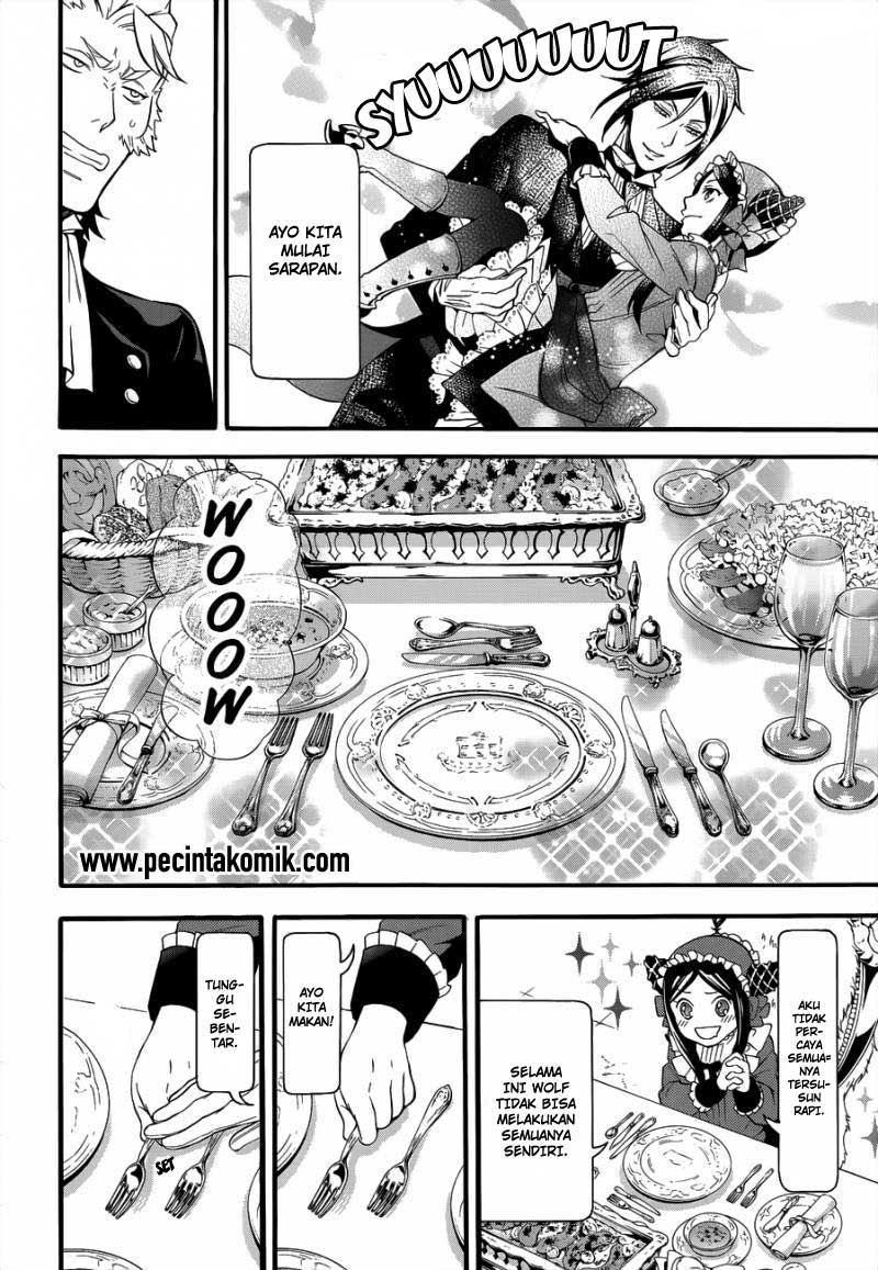 Kuroshitsuji Bab 91 halaman 16